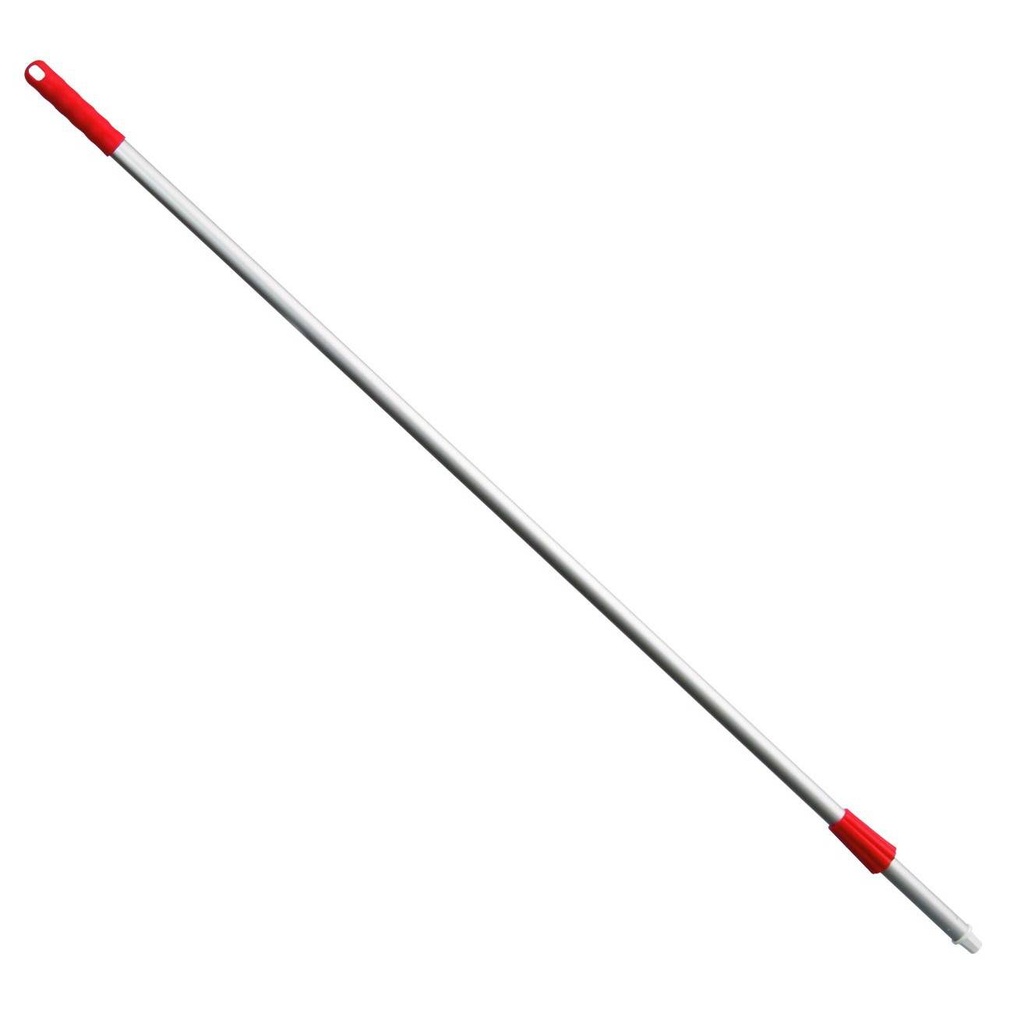 Aluminiumstiel "haug" eloxiert 1,45 m, Ø 25 mm | rot