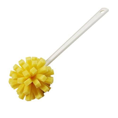 Gläserbürste mit Schaumstoff | 25 cm rund