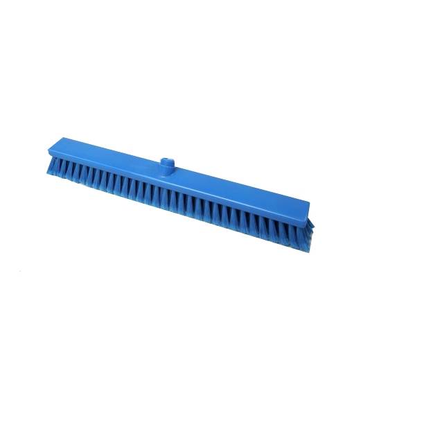 Hygiene - Besen 60 cm blau | Außengewinde mit Innensechskant