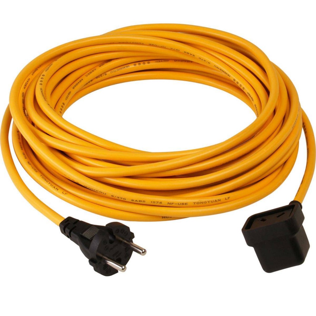 Zubehör/Ersatzteil: Numatic Schnellwechsel-Netzkabel NuCable, 3-adrig x 1,50 mm² | 15,0 m