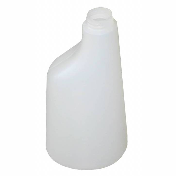 Tex-Spray Leerflasche 600 ml, Handzerstäuberflasche aus Polyethylen (ohne Sprühkopf), mit Logo "Reinigungsmittel aus dem Erzgebirge"