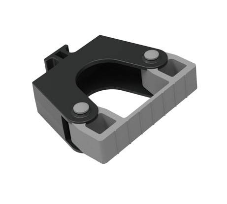 Zubehör/Ersatzeil: Flexi Stielhalterung von Ø 20 - 30 mm (T-Slot)