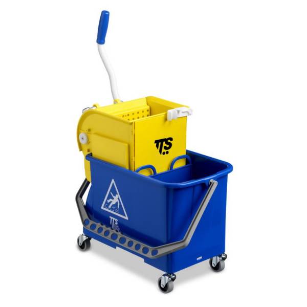 Einfach-Fahrwagen "Double Bucket " | 20 Liter