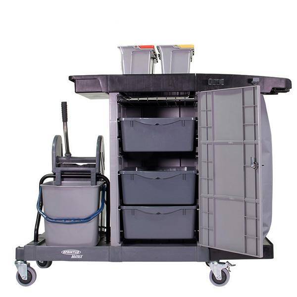 Systemwagen "Matrix-Press" | 2 x 17 Liter, 4 x 5 Liter