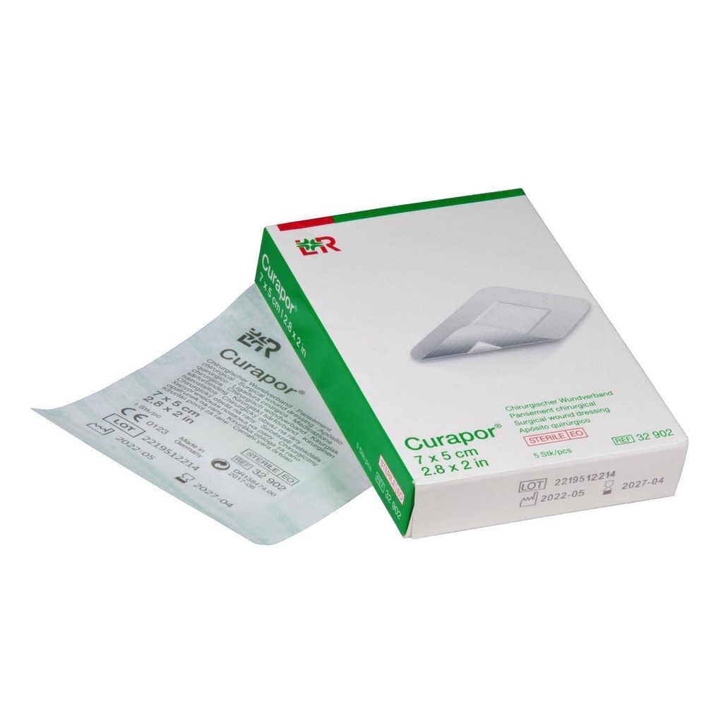 Chirurgischer Wundverband, 70 x 50 mm | 5 Stück/Pack
