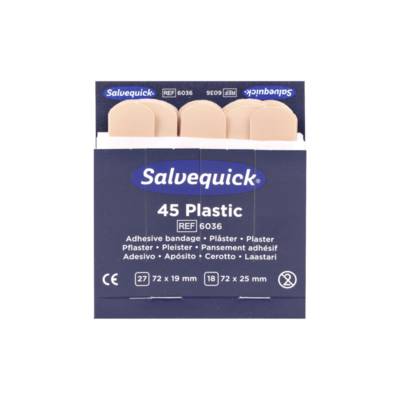 Söhngen Salvequick Pflaster-Strips | 45 Stück/Packung | wasserfest