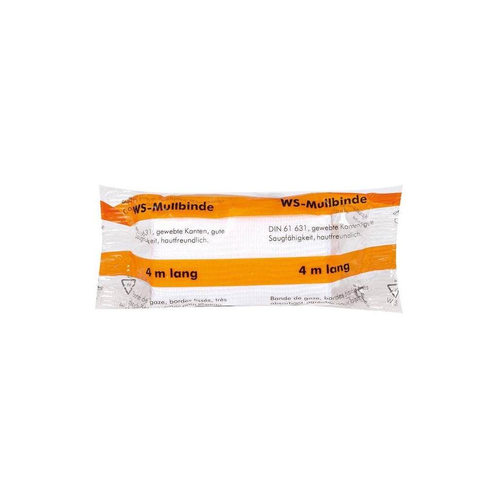 WS-Mullbinde DIN 61631 | 4 m x 6 cm