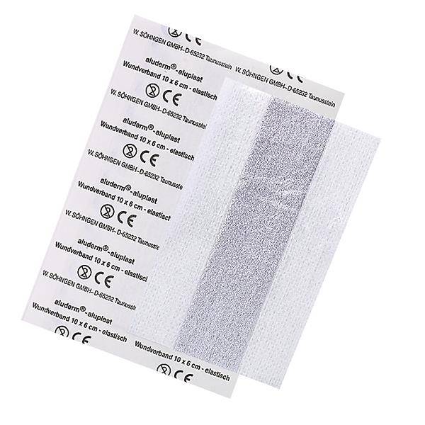 aluderm-aluplast elastisch | 10 x 6 cm