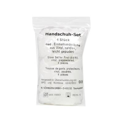 Handschuh-Set, Vinyl groß | 4 Stück