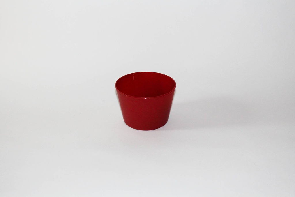 Multi Cup Ø120x80mm/480ml ohne Deckel / granatrot / 48 Stk.