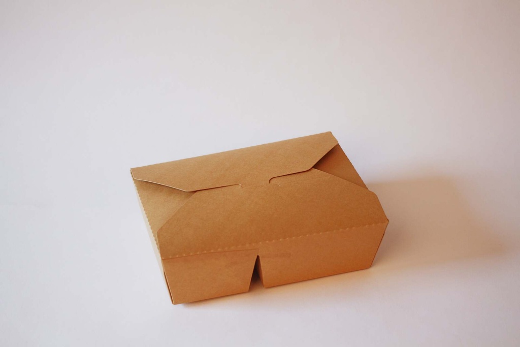 Bio-Foodcase 2-geteilt – 1410ml, 215x158x65mm , 200 Stk.