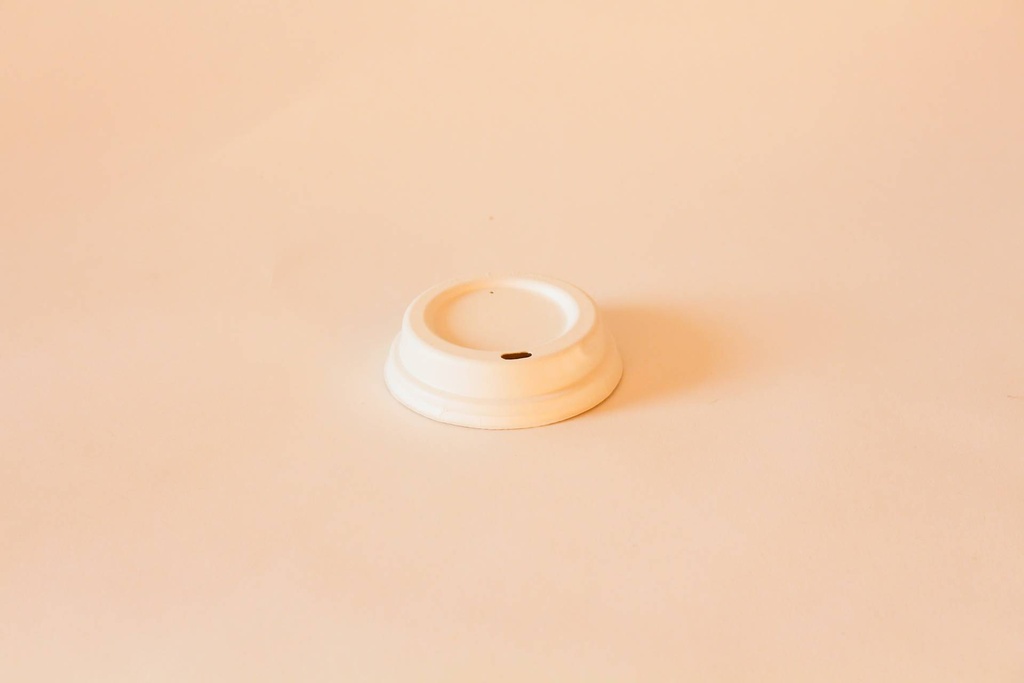 Deckel Kaffeebecher Ø80mm Bagasse