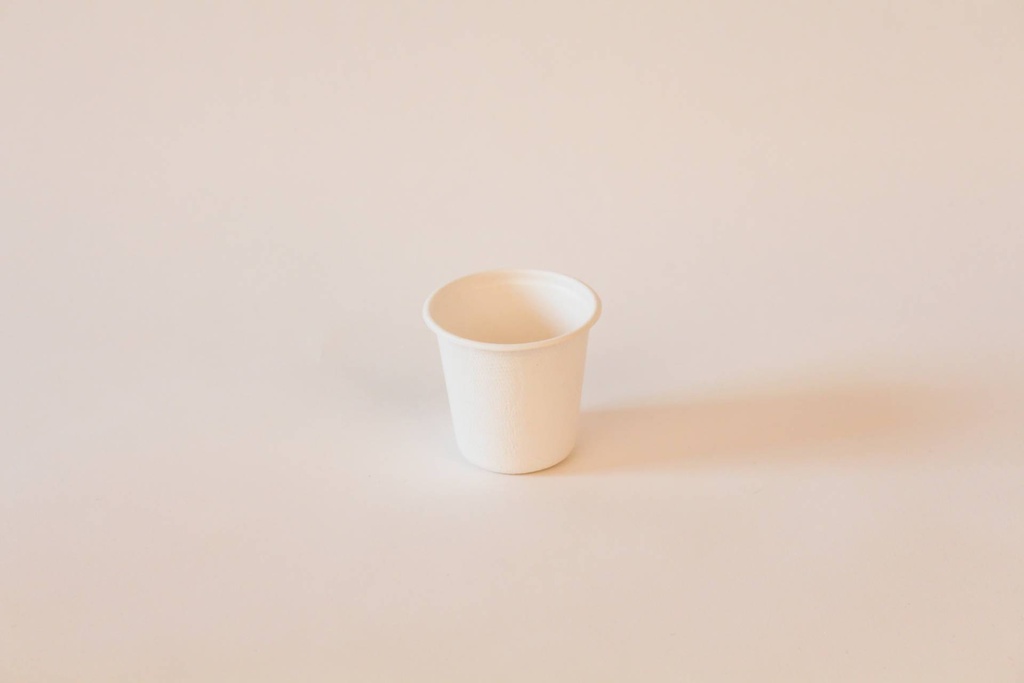 Dressingbecher Ø62mm/100ml Bagasse / ohne Deckel / 1200 Stk.