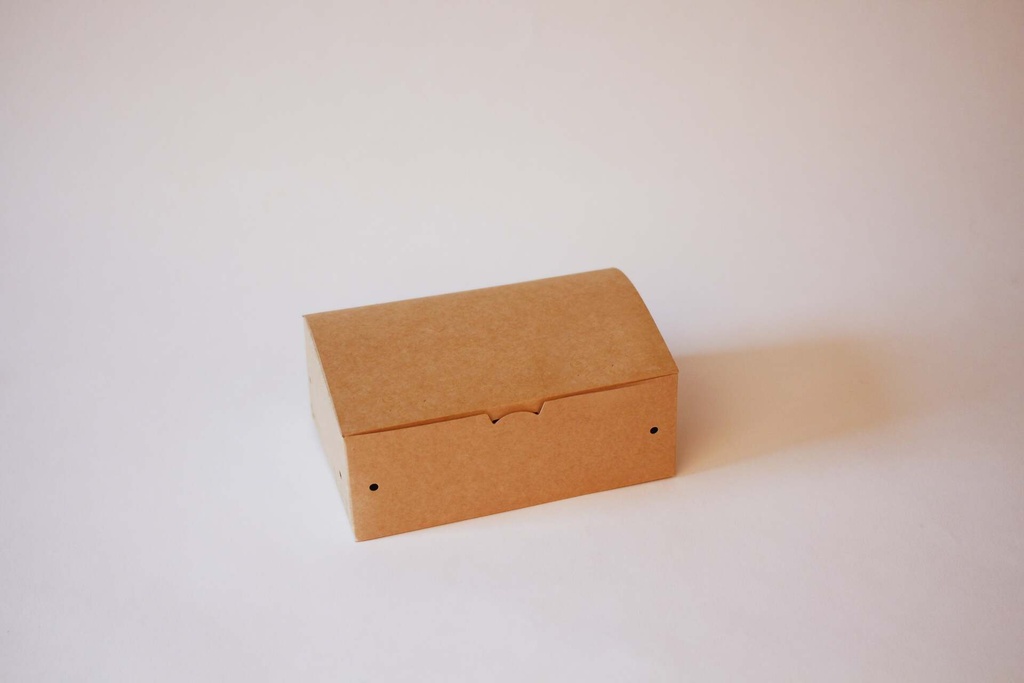Fingerfood-Box 170×107×65 mm – 500 Stück, braun
