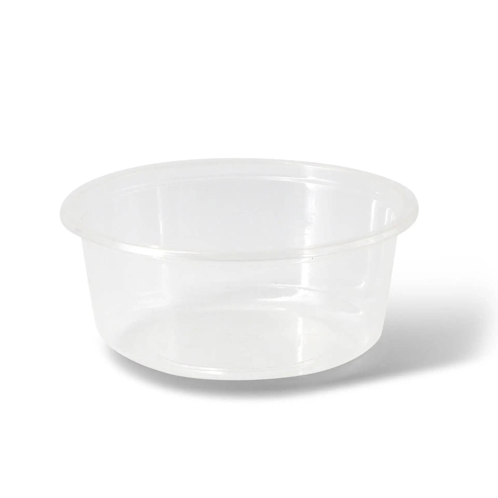 PLA Becher Ø121mm 360ml – 1000 Stück ohne Deckel / Transparent / 1000 Stk.