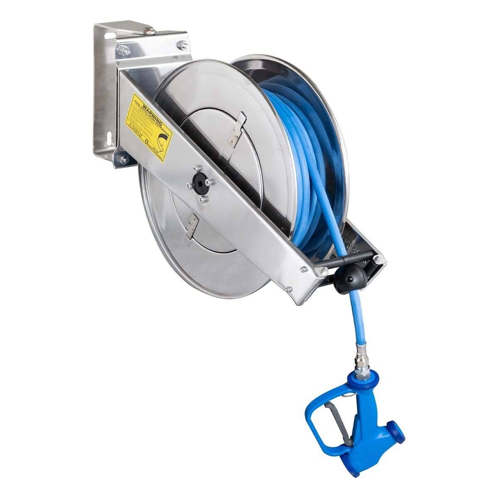 Schlauchaufroller mit Brause Profi 10m