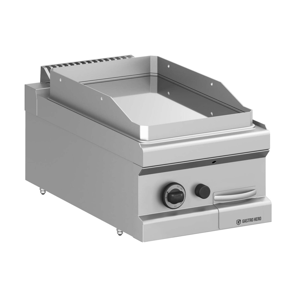 Gasgrillplatte Serie 700 - 40/70 - glatt, verchromt - Tischgerät