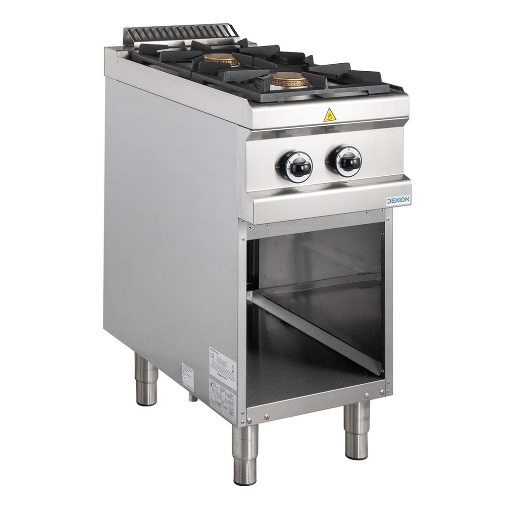 Gasherd Serie 700 - 40/70 - 2 Kochstellen - 14 kW