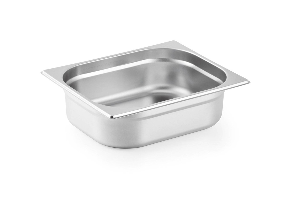 6 x "BASIC" Gastronormbehälter 1/2 - 100 mm Tiefe