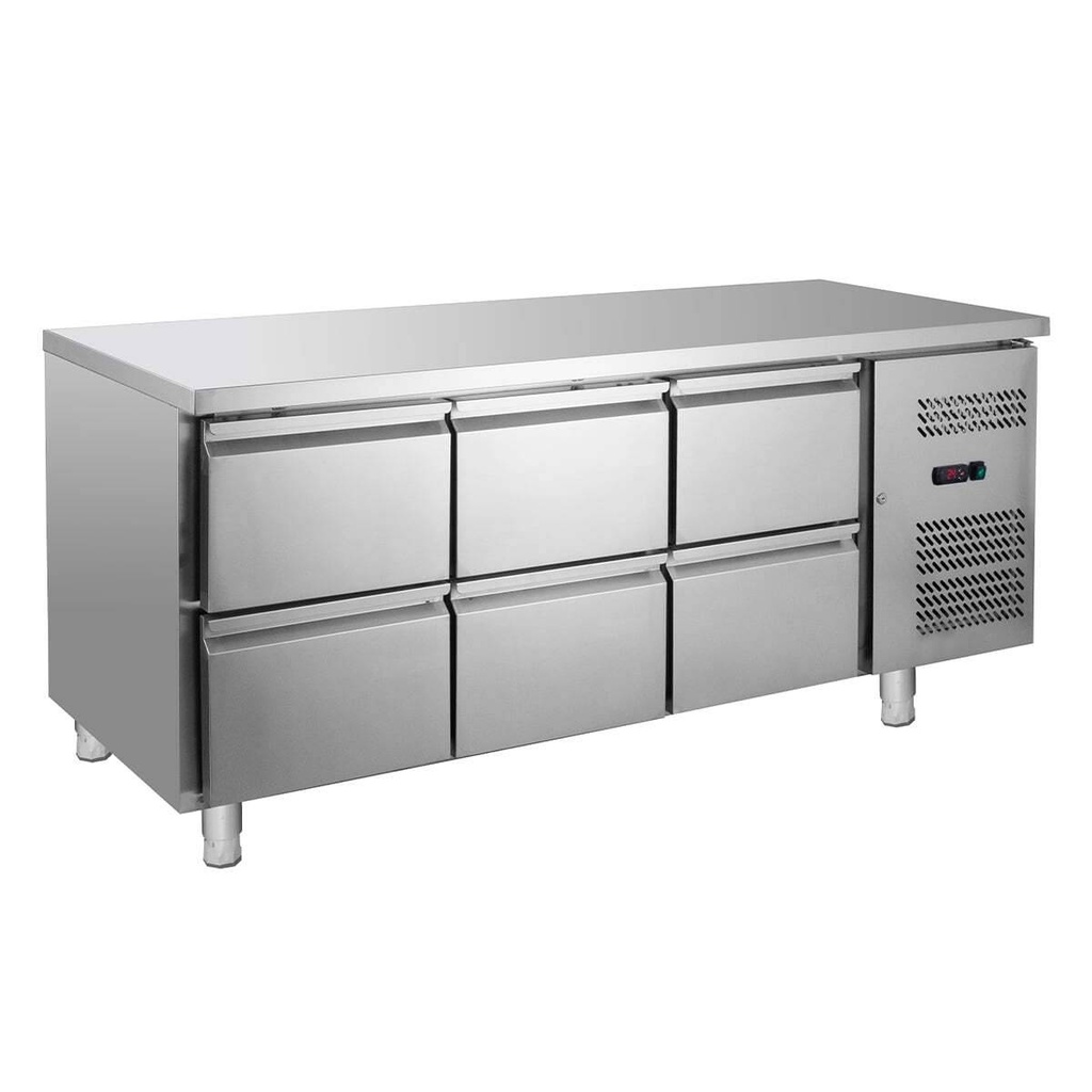 Kühltisch ECO 0/6 - GN 1/1