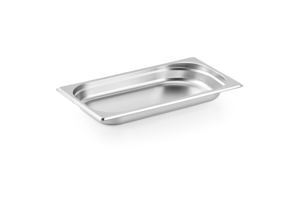 6 x "BASIC" Gastronormbehälter 1/3 - 40 mm Tiefe