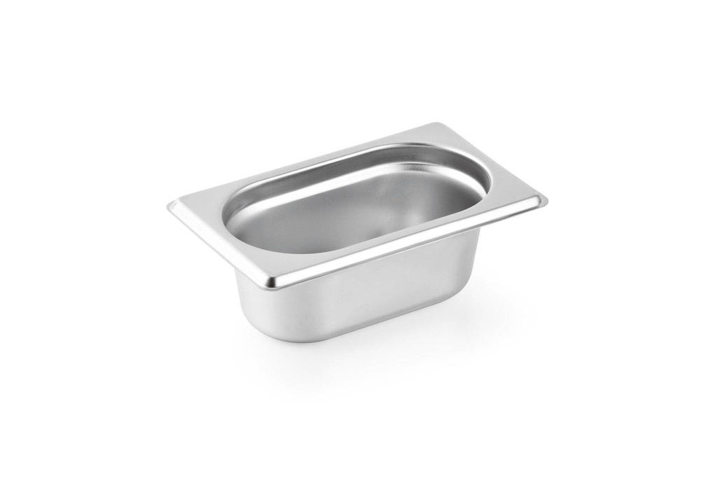 6 x "BASIC" Gastronormbehälter 1/9 - 65 mm Tiefe