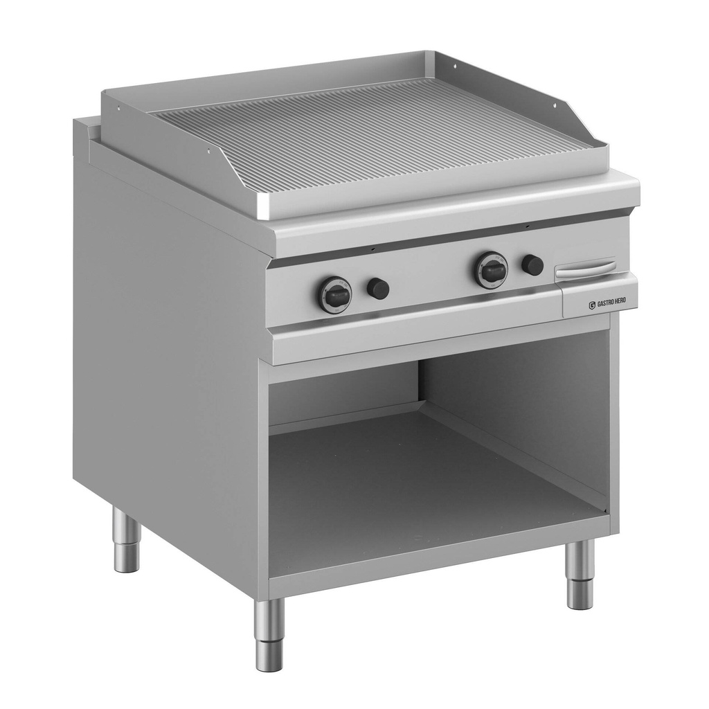 Gasgrillplatte  Serie 900 - 80/90-  gerillt