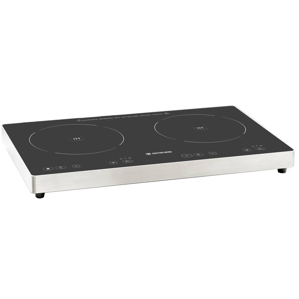 Doppel-Induktionskochfeld ECO - Horizontal - 1,8 kW & 1,7 kW