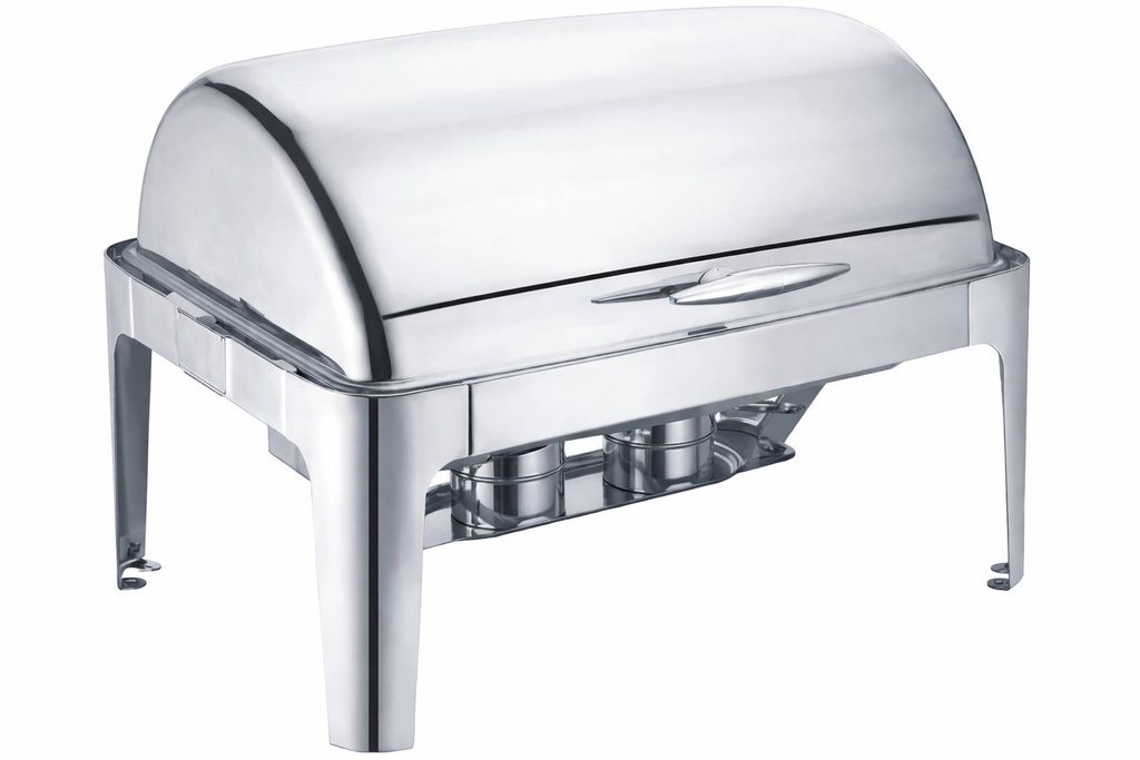 2 x Chafing Dish ECO GN 1/1 mit Rolldeckel