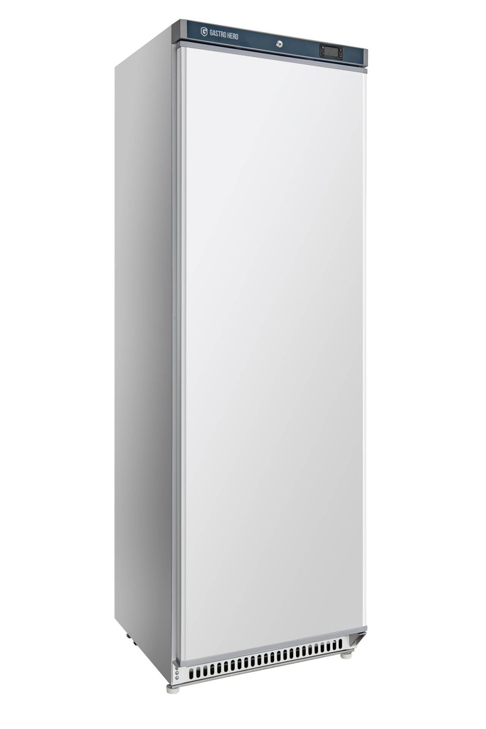 Lagerkühlschrank ECO 400, Innenraum aus Kunststoff, weiß