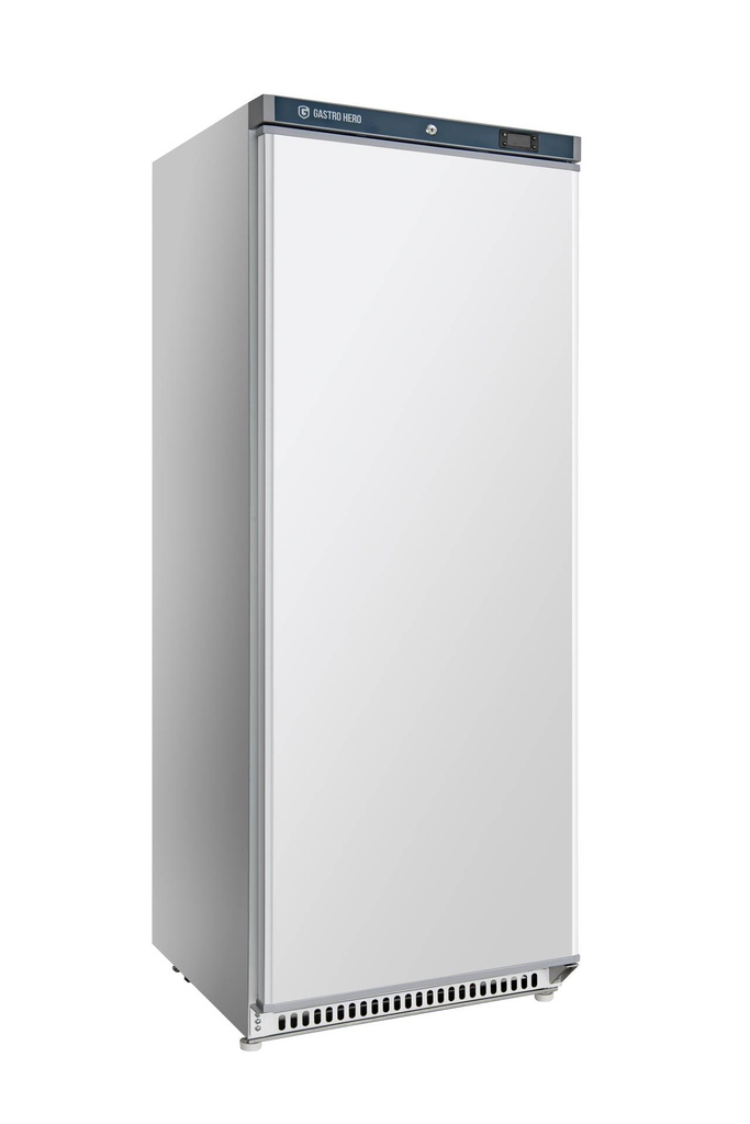 Lagerkühlschrank ECO 600, Innenraum aus Kunststoff, weiß