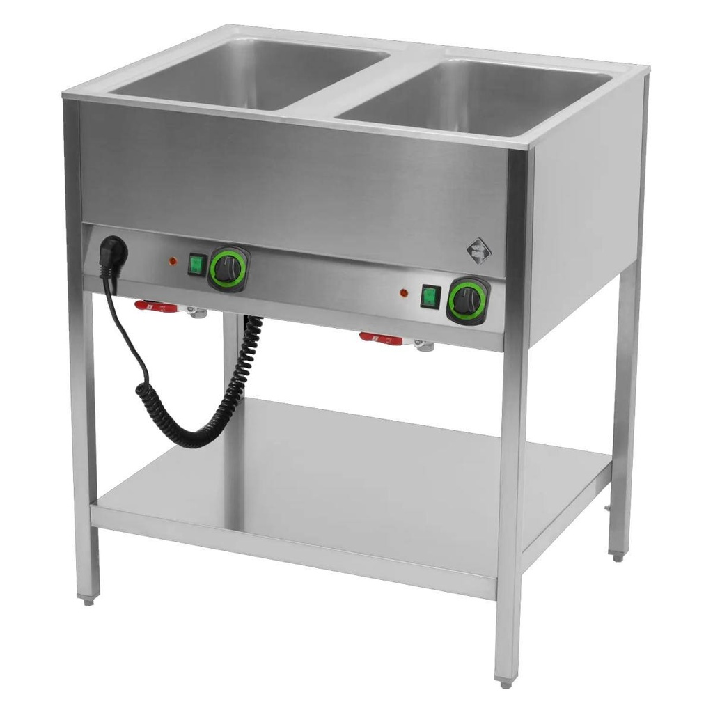 Bain-Marie-Station 2x GN 1/1