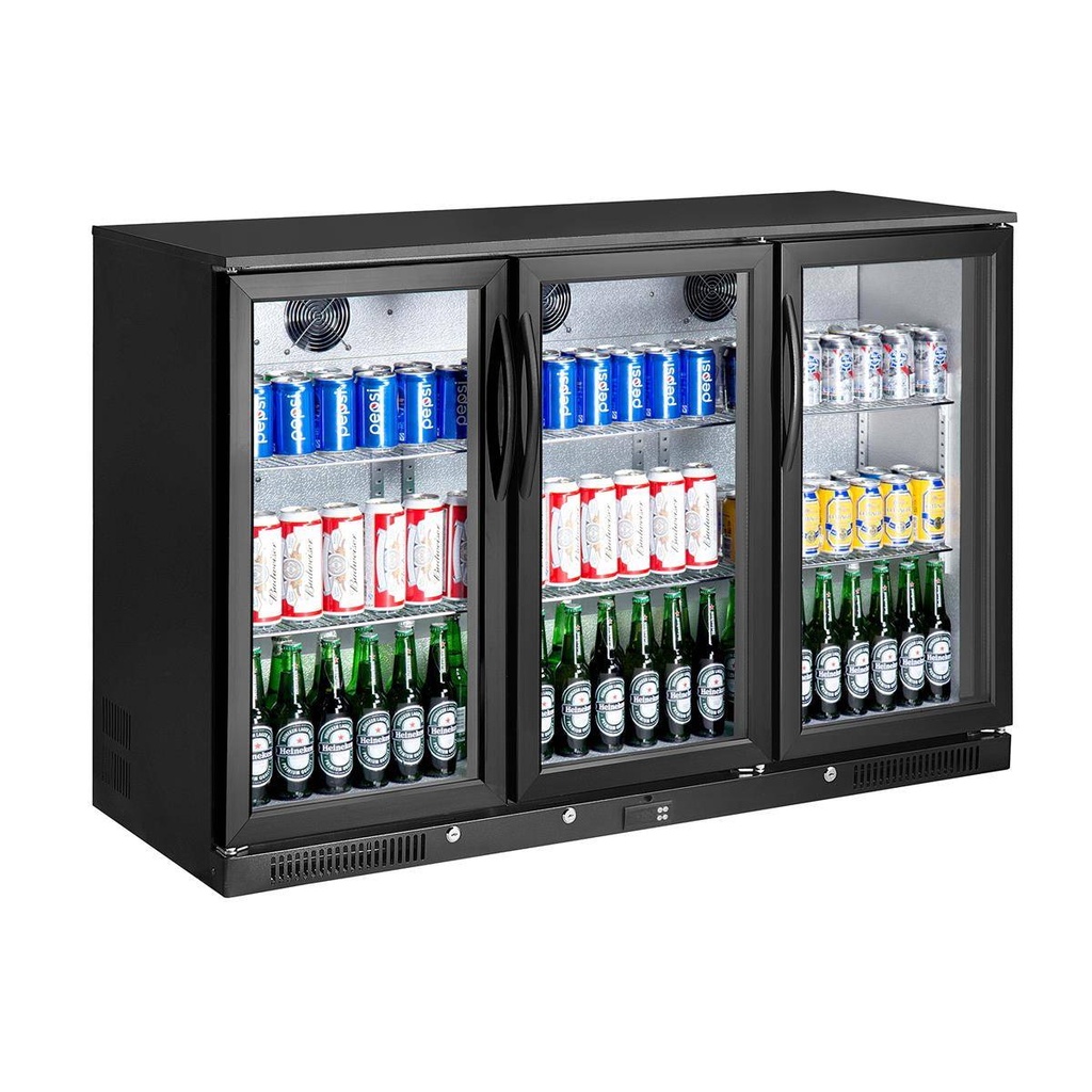 Flaschenkühlschrank 200 Liter mit 2 Flügeltüren | 902x565x900 mm