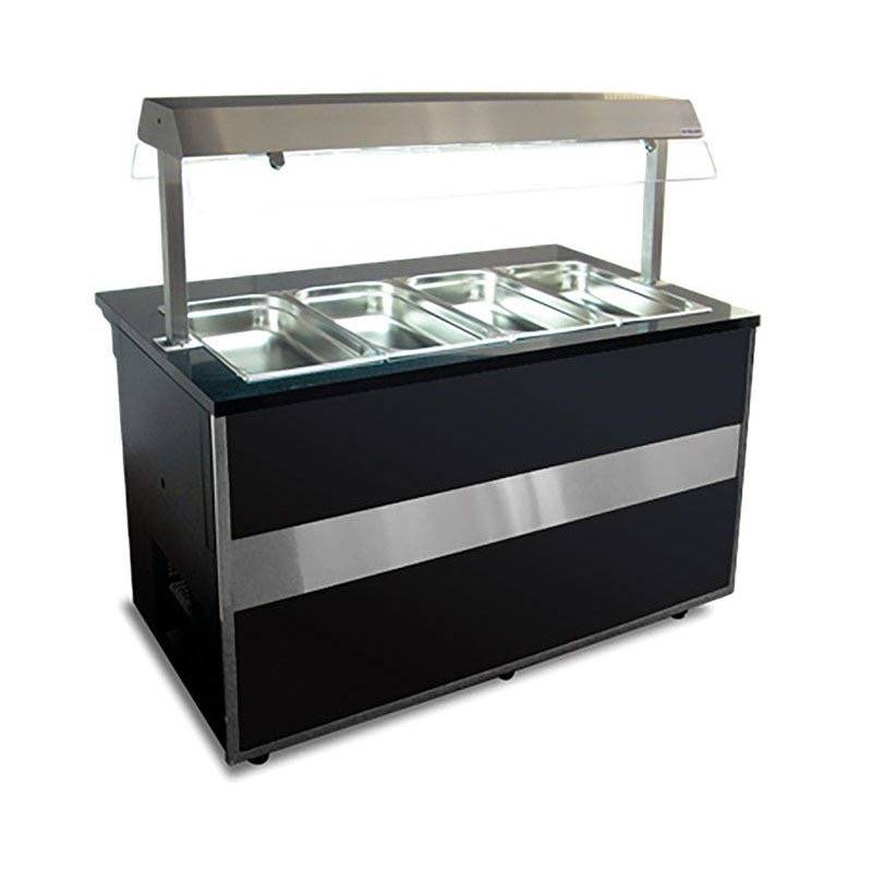 Bainmarie Heiße Theke Gastroline Opa Bemar | 576 Liter Volumen | 2000x800x1350 mm