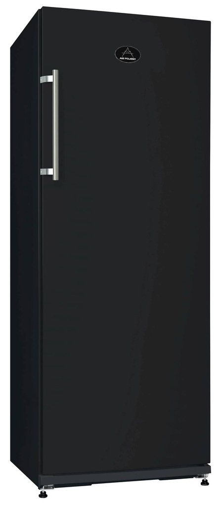 Lagerkühlschrank 310 Liter | 1 Volltür | Schwarz | 600 x 650 x 1630 mm