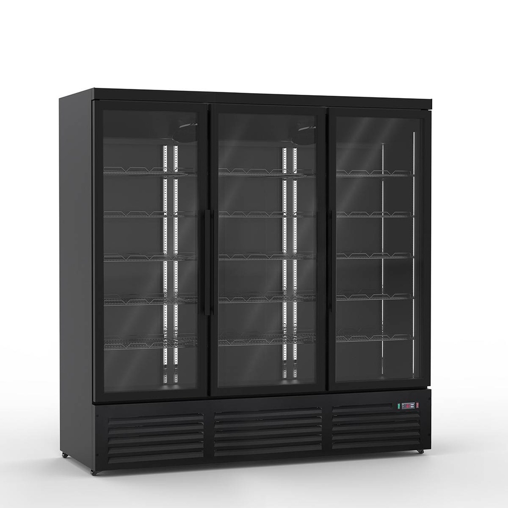 Getränkekühlschrank 1900 Liter | schwarz | 1880 X 710 X 2030 mm