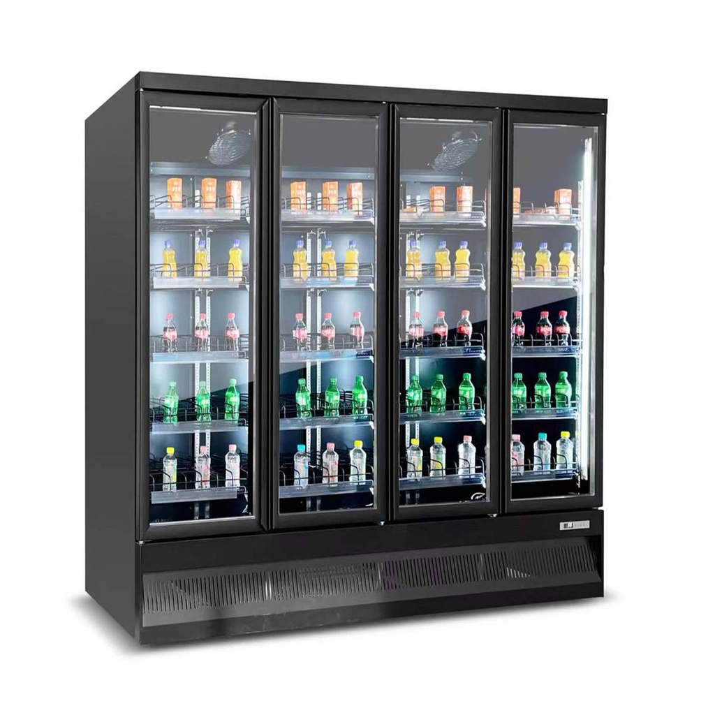 Getränkekühlschrank 2.500 Liter | schwarz | 2.508 X 710 X 2.030 mm