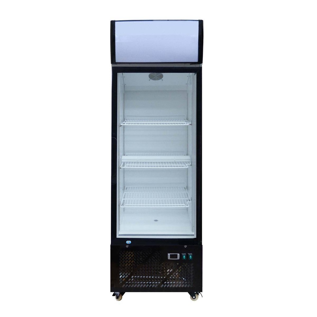 Getränkekühlschrank mit Display 290 Liter | 600x588x1855 mm