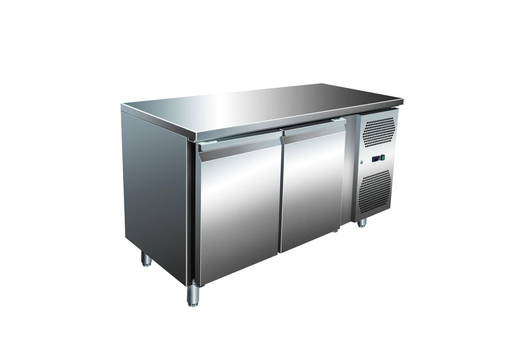 VIP Kühltisch mit 2 Türen -2 bis +8°C 1.360x700x860 mm