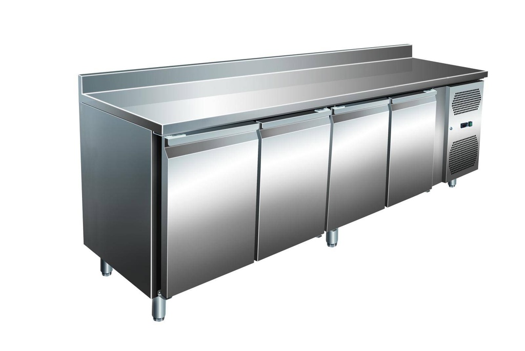 VIP Kühltisch mit 4 Türen -2 bis +8°C 2.230x700x960 mm