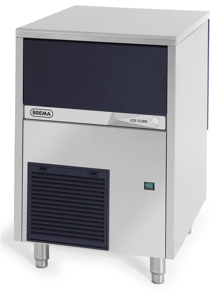Eiswürfelbereiter als Kegeleiserzeuger | Eisproduktion: ca. 35 kg / 24 Stunden| Luftkühlung | R290, 340 W | 497x592x687 mm