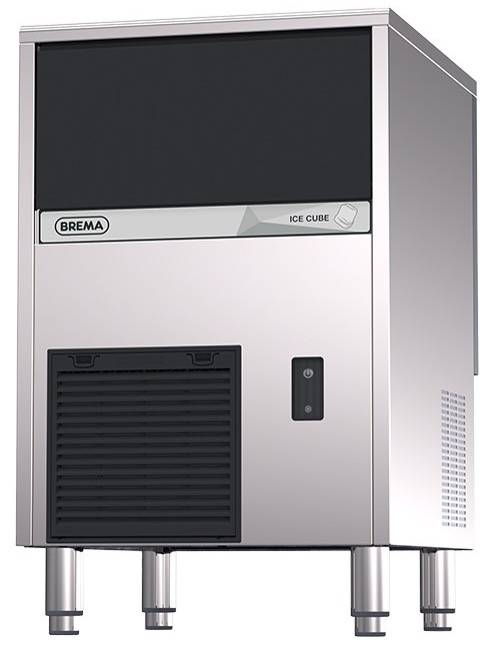 Eiswürfelbereiter als Kegeleiserzeuger | Eisproduktion: ca. 44 kg / 24 Stunden| Luftkühlung | R290, 455 W | 497x592x687 mm