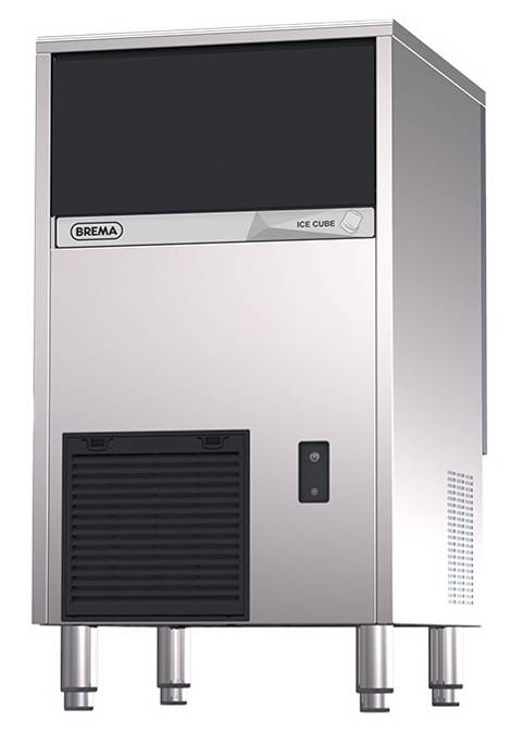 Eiswürfelbereiter als Kegeleiserzeuger | Eisproduktion: ca. 47 kg / 24 Stunden| Luftkühlung | R290, 450 W | 497x592x797 mm