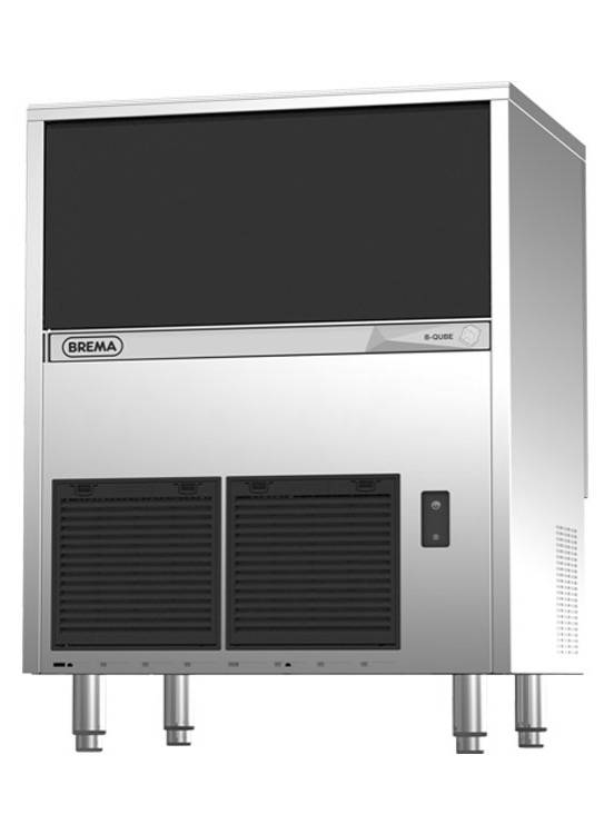 Eiswürfelbereiter mit Ablaufpumpe | Eisproduktion: ca. 72 kg / 24 Stunden| Luftkühlung | R290, 590 W | 735x603x850mm