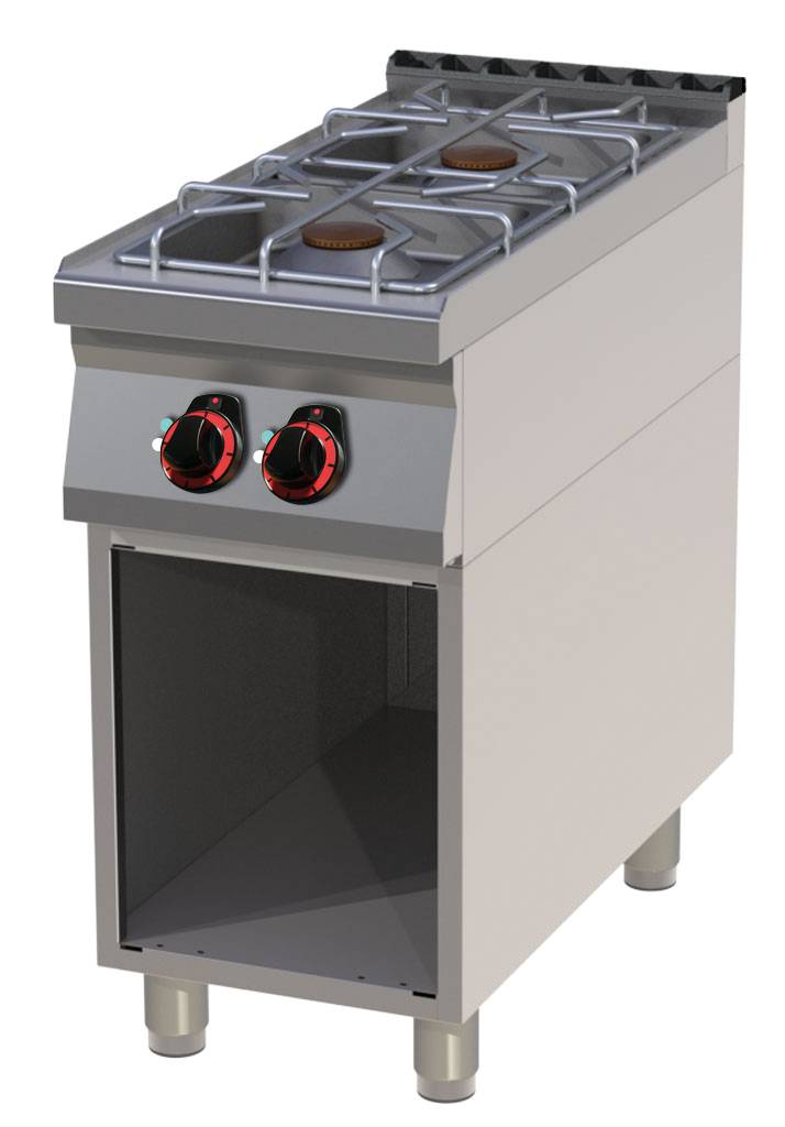 Thermik Serie 900 I Gasherd mit Unterbau I SP-90/40G