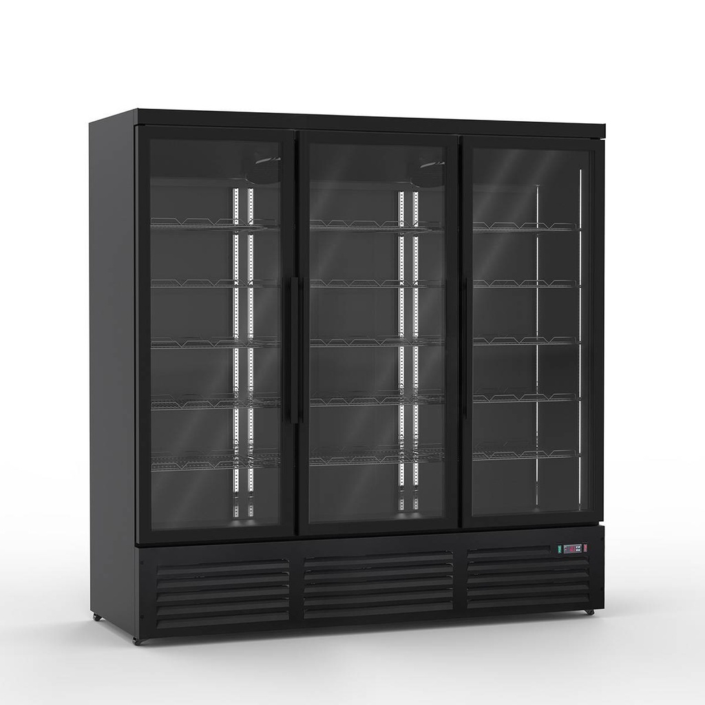 Tiefkühlschrank mit 1900 Liter | schwarz | 1880 X 710 X 2030 mm