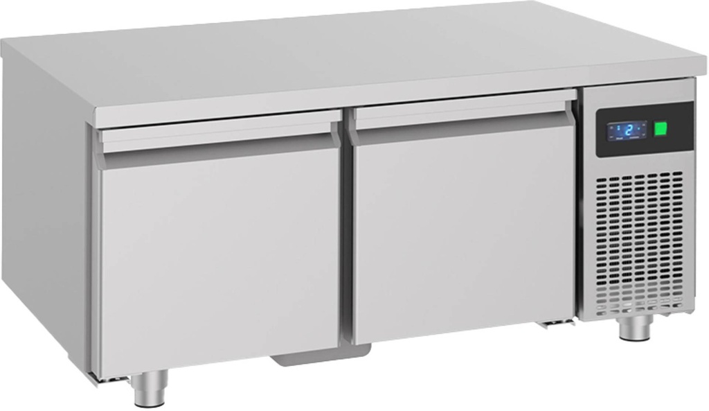 Unterbaukühltisch mit 2 Schubladen -2 bis +8°C 1.200x700x600 mm