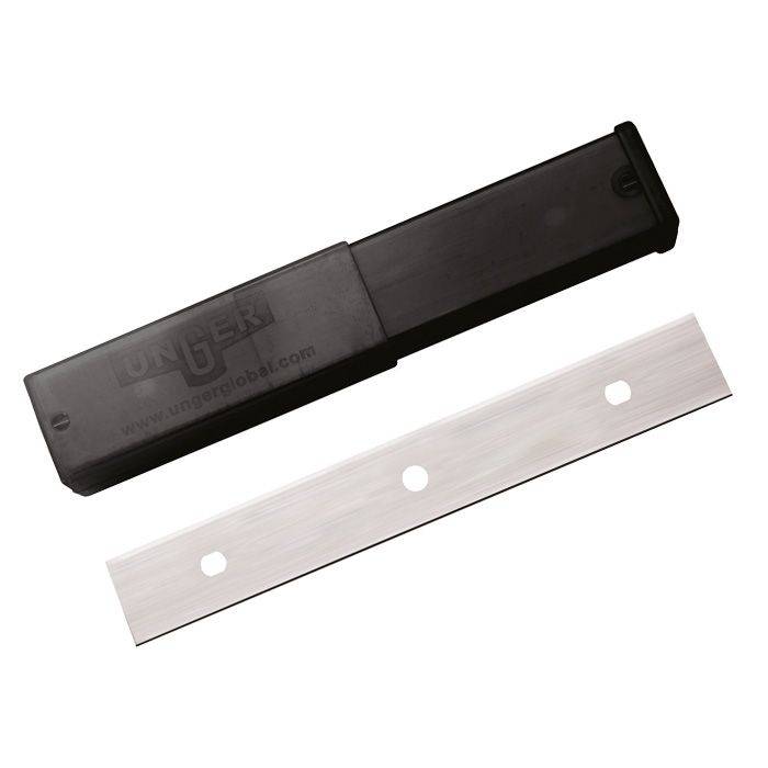 ErgoTec® Ninja Ersatz-Edelstahlklingen/Glasschaberklinge 15 cm | 25 Klingen/Etui