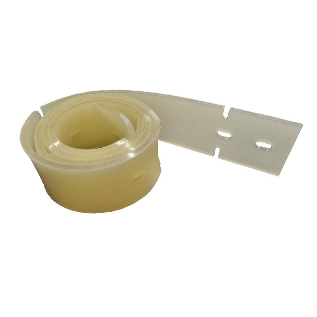 Zubehör/Ersatzteil: Sauglippe vorne, 995 mm x 45 mm x 4 mm | PU transparent