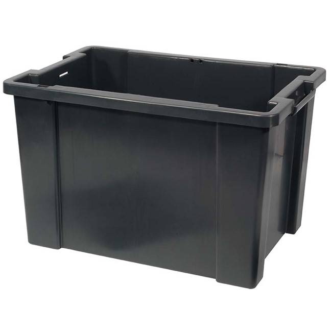 Zubehör/Ersatzteil: Ablagebox für Systemwagen, schwarz | 35 Liter
